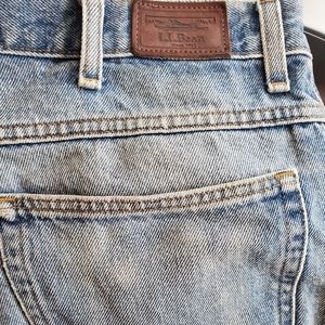 Mens LLBean Natural Fit Denim Cutoffs